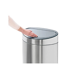 Acheter Poubelle 40l matt steel - 114823 - BRABANTIA