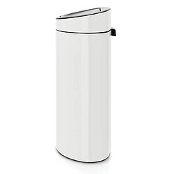 Poubelle 40l blanche - 114984 - BRABANTIA