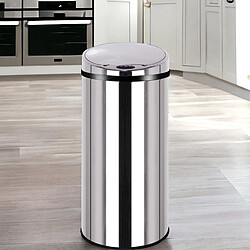 Poubelle automatique 30l inox - bat-30lb - KITCHEN MOVE