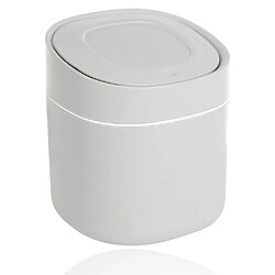 Vendos85 Poubelle de Table - 0.5L Blanc