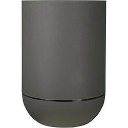 Riviera Pot Riviera Gris Plastique Rond