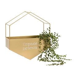 Amadeus Cache-pot en métal hexagonal - Espace détente