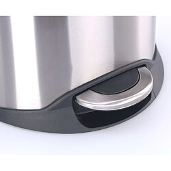 Acheter EKO Poubelle Shell - 50 L - Argenté Mat