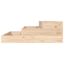 Acheter vidaXL Jardinière escalier 78x78x27 cm Bois