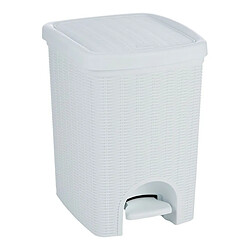 Stefanplast Corbeille à Papier 20L - Blanc