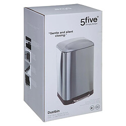 Atmosphera Ariane - Poubelle 30L - Argent pas cher