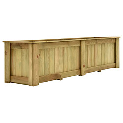 vidaXL Jardinière Surélevée Bois Pin