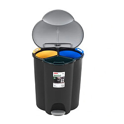 CURVER Trio - Noir - 40L