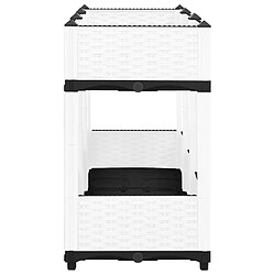 Acheter vidaXL Lit surélevé 8720845672041 - Blanc