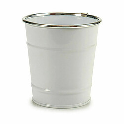 Ibergarden Cache-pot Zinc Blanc Argenté (72 Unités)