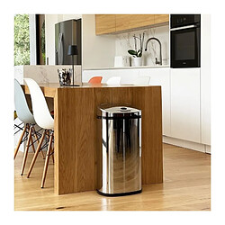 Acheter Poubelle automatique 42l inox - BAT-42LS02A SS - KITCHEN MOVE