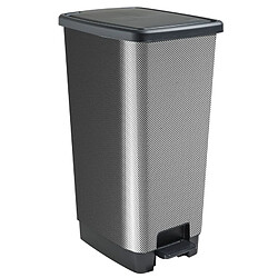 But Poubelle COVER BIN avec pédale - 40L Carbone