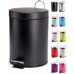 MSV 100265 Poubelle Acier 3 L