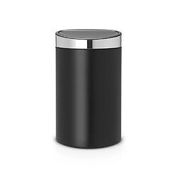 Brabantia Touch Bin 40L noir mat
