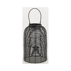 Aubry Gaspard Lanterne PVC extérieur - Noir
