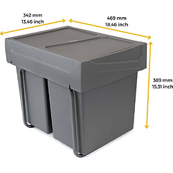 Avis EMUCA Cook - Gris anthracite