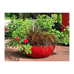 Riviera Pot Granite Rouge Ø 40 cm