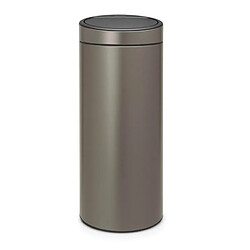 Brabantia Poubelle 30 L - Platinum