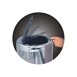 Poubelle 50l inox - BAT-50LHJ AS - One Touch Tokyo - KITCHEN MOVE pas cher