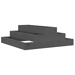 vidaXL Jardinière - Gris