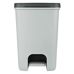 Avis Curver Essentials Poubelle à pédale 20L Gris