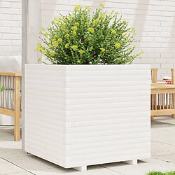 vidaXL Jardinière - Bois de pin massif 70x70x72 cm