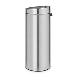 BRABANTIA Touch Bin - Poubelle 30L Matt Steel