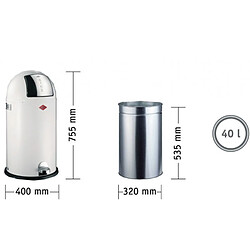 Wesco Kickboy 40L Rouge