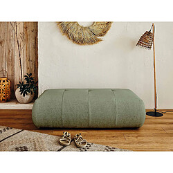 Lisa design pouf Onyx modulable - Vert sauge