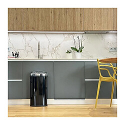 Acheter Poubelle automatique 42l noir/inox - BAT-42LS02A BLACK SS - KITCHEN MOVE