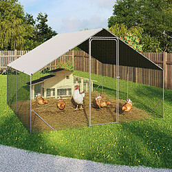 Idmarket MARKET Enclos poulailler 9 m²