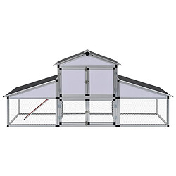 VidaXL Poulailler - Aluminium