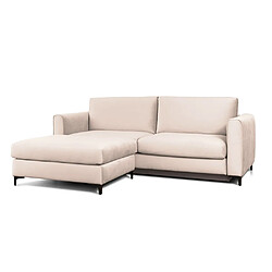 Avis maison aubertin Pouf Fiesole Velours Beige