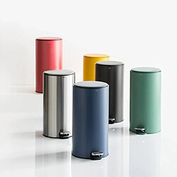 Five Simply Smart Five Poubelle Métal Delta - 30 L Charbon pas cher