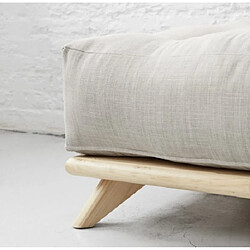 Inside 75 Pouf futon Senza - Bordeaux