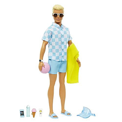Barbie Poupée Ken plage avec accessoires