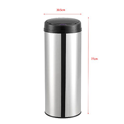 Avis En.casa Poubelle à capteur 47L Argenté