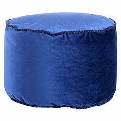 Paris prix Pouf rond Taj Mahal - Bleu