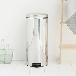 Acheter Brabantia Poubelle à pédale 30L - Brilliant steel