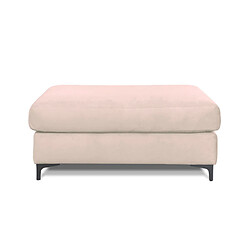 maison aubertin Pouf Fiesole Velours Beige