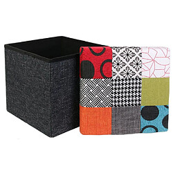 Acheter The home deco factory Pouf-coffre - Multicolore