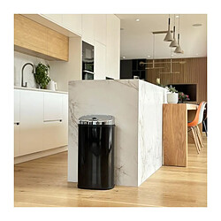 Avis Poubelle automatique 42l noir/inox - BAT-42LS02A BLACK SS - KITCHEN MOVE