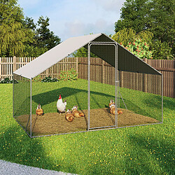 Idmarket MARKET Enclos poulailler 6 m²