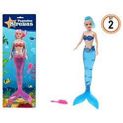 Bigbuy poupée sirène Sirenas