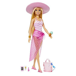 Barbie poupée plage avec accessoires