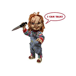 Mezco Figurine sonore Chucky vinyle - 38 cm
