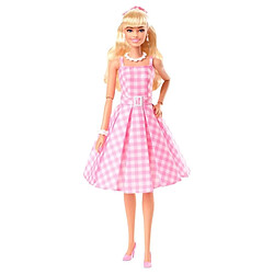 Mattel poupée Barbie Le Film robe vichy rose