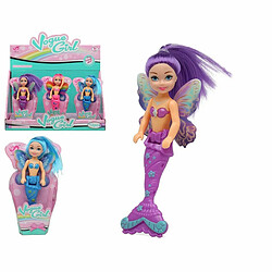 Bigbuy Bébé poupée sirène