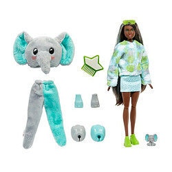 Barbie poupée Cutie Reveal éléphant