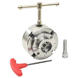 VidaXL Mandrin à bois 4 mâchoires